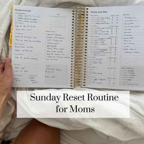 Sunday Reset Routine for Moms Home Reset Checklist, Sunday Reset Checklist, Reset Checklist, Sunday Reset Routine, Reset Routine, Sunday Reset, Sunday Routine, Healthy Morning Routine, Todo List