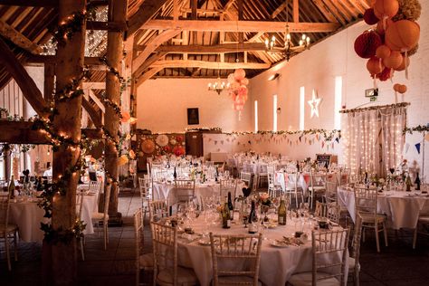 Pom pom/lantern/ honeycomb clusters at Ufton Court : Photo credit Allister Freeman. Ufton Court Weddings, Reception Designs, Court Weddings, Barn Wedding Photography, Court Wedding, Dream Wedding Venues, Natural Wedding Photography, Wedding Court, Wedding Barn