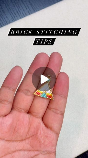 Jori Brennon on Instagram: "Here are a couple of tricks that I use whenever I brick stitch! 

#beadwork #beads #beadedearrings #styling #indigenous #handmade #fashionforyou #artistsofinstagram #nativeamerican #powwow #nativebeadedjewelry #jewelry" Powwow Beadwork, Indigenous Beadwork, Native American Beadwork, Beadwork Patterns, Pow Wow, Brick Stitch, Fun Diys, Beaded Earrings, Bead Work