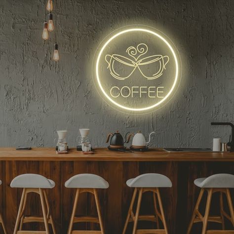 COFFEE Neon Sign, USB Led Sign, Custom Shop Signage, Opening Gift, Party Event Decor, Coffee Shop Logo, Coffee Lover's Gift, Welcome Sign - Etsy Canada Coffee Neon Sign, Coffee Neon, Party Event Decor, Logo Coffee, Shop Signage, Coffee Shop Logo, 3d Sculpture, Old Fashioned Glass, Led Sign