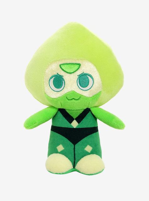 Steven Universe Peridot, Steven Universe Lapidot, The Crystal Gems, Alien Plush, Peridot Steven Universe, Steven Universe Funny, Big Plush, Hello Kitty Characters, Steven Universe Gem