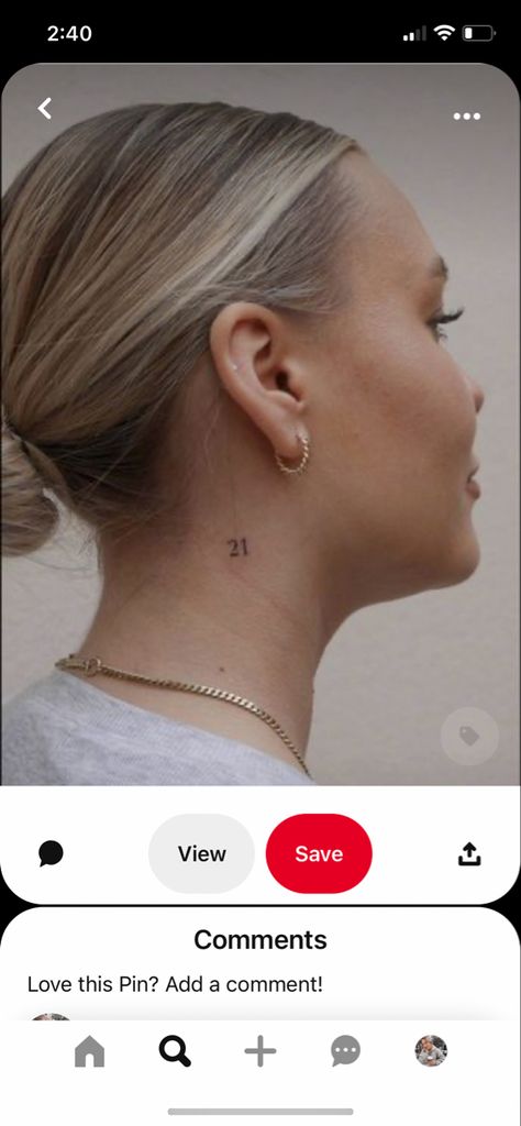 Number Behind Ear Tattoo, 22 Tattoo Number Design, Number Tattoo Behind Ear, Number Tattoo Placement, Piercing And Tattoo, Number Tattoos, Number Tattoo, Chocolate Cake Decoration, My Goals