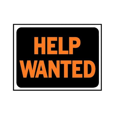 Hy-Ko Plastic Sign Red 9" X 12" Help Wanted Wanted Sign, English Help, Children Church, Plastic Signs, Help Wanted, Minimum Wage, Kids Church, Church Ideas, Investing Money