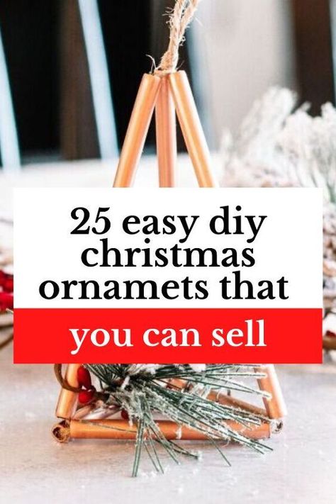 Diy Christian Christmas Ornaments, Cheap Diy Ornaments, Tree Ornaments Diy Christmas, Homemade Christmas Tree Ornaments, Diy Christmas Craft Ideas, Christmas Tree Ornaments Diy, Tree Ornaments Diy, Cheap Ornaments, Diy Xmas Ornaments