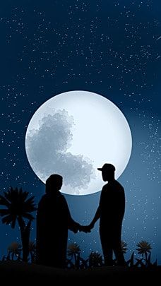 Muslim Couple Cartoon, Cute Muslim Couple Pics, Moonlight Background, Husband And Wife Love, Love Wife, Glittery Wallpaper, Muslim Couple, Muslim Couple Photography, Muslim Family