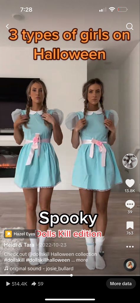 Shining Twins Makeup, Shinning Twins Costume Diy, Shining Costume, Shining Twins Costume, Lucy Costume, Family Themed Halloween Costumes, The Shining Twins, Twin Costumes, Sister Costumes