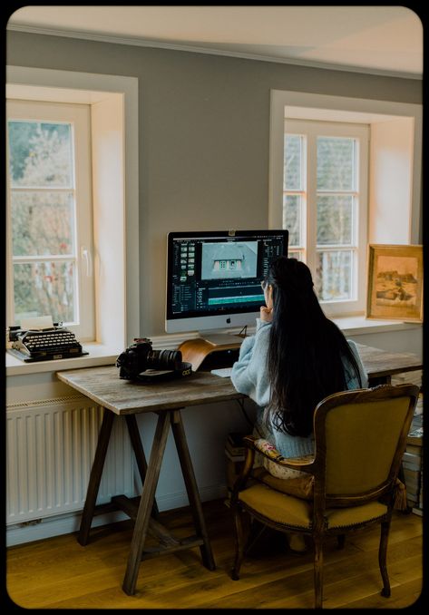 Her 86m2, Thuy Dao, Blackmagic Design, Study Room, Life Is Beautiful, Wonders Of The World, Standing Desk, Lightroom, Photo Editing