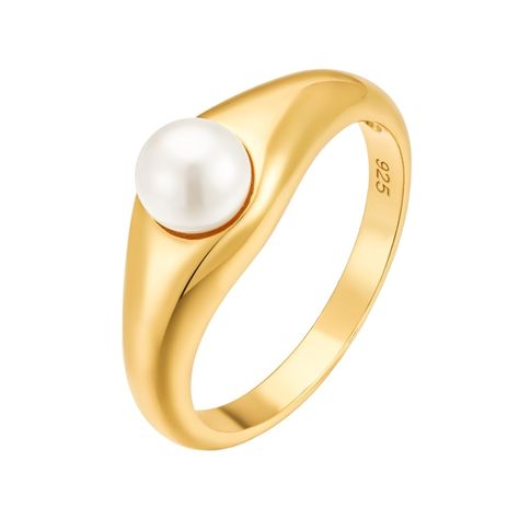 PRICES MAY VARY. Pearl Signet Ring✧ Offered in elegant Penelope Pearl Signet or a vintage Mother of Pearl Signet ring! Stack with other rings for a classy stack or wear alone as a statement piece to your outfit. These are offered in an 18K Gold finish. This is a perfect gift for any event, like Valentine’s Day or Mother’s Day! MATERIALS ✧ Crafted with hypoallergenic High-Quality Sterling Silver. Finish is 18K. These pieces are Lead-free and Nickel-free. Our high-quality pieces are safe for the m Modern Pearl Ring, Ring Pearl Modern, Ring Stack, Pearl Ring, Signet Ring, Gold Finish, Mother Of Pearl, Fresh Water, Freshwater Pearls