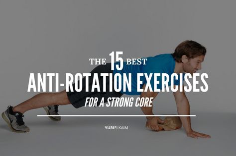 Anti-rotation exercises are a secret weapon when it comes to building strong and sculpted abs. Here's how and why you should use these exercises in your routine. Core Workout Plan, Core Exercises For Women, Back Strengthening Exercises, Best Abdominal Exercises, Ab Workout Plan, Core Strength Training, Effective Ab Workouts, Best Ab Workout, Daily Exercise Routines