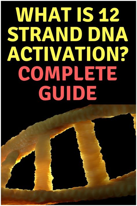 For every double helix with 2 strands of DNA, there are 10 ethereal strands of DNA added, which are not active.  #dna, #12dnastrand 12 Strand Dna, Fringe Science, Path Of Enlightenment, Rife Frequencies, Dna Activation, Body Wisdom, Cool Science Facts, Free Spirit Quotes, Dna Repair