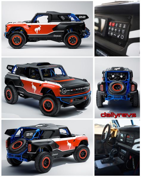 2023 Ford Bronco DR - Stunning HD Photos, Videos, Specs, Features & Price - DailyRevs 2023 Bronco, Drawing Vehicles, Bronco Build, Bronco Wildtrak, Desert Racing, New Bronco, Rc Vehicles, Classic Ford Broncos, Ford Broncos