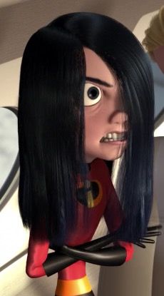 Violet The Incredibles, Bob Parr, Mrs Incredible, Violet Parr, Disney Incredibles, Character Girl, Disney Pixar Characters, Violet Hair, Pixar Characters