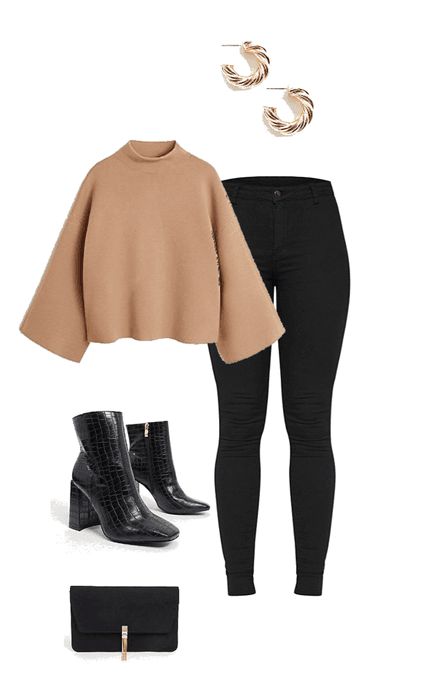 fall daywear Outfit | ShopLook Formal Outfit For Teens, Chic Skirt Outfits, Fall Outfits Polyvore, Thanksgiving Outfits Women, Drinks Outfits, Thanksgiving Outfit Ideas, Cute Thanksgiving Outfits, What To Wear Fall, Thanksgiving Outfit Women