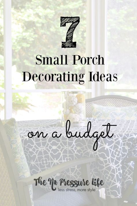 Small Porch Decorating Ideas, Small Porch Decorating, Porch Kits, Small Porch, Building A Porch, Small Front Porch, Porch Roof, Porch Decorating Ideas, Small Front Porches