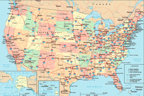 The United States Interstate Highway Map | Mappenstance. Us Map With Cities, Highway Map, Usa Travel Map, Map Of The United States, Interstate Highway, Ohio Map, Campus Map, Map Pictures, Paris Map