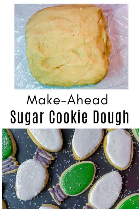 Editors pick for easy-to-make sugar cookie dough for rolled out cookies. This dough holds its shape very well, tastes good, and can be made 2 to 3 days ahead. This dough is perfect for decorating! Overnight Sugar Cookie Dough, Make Ahead Sugar Cookie Dough, Best Cookie Dough For Cutout Cookies, Sugar Cookie Dough For Cutouts, Easy Sugar Cookie Decorating Christmas, Sugar Cookie Shapes, Make Ahead Cookie Dough, Easy Sugar Cookie Dough, Rolled Sugar Cookie Dough