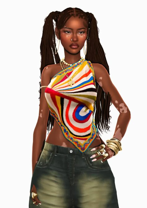 Naomi | 28 | Fr Secondary blog for my sim content. WCIF friendly Sims 4 Maxis Match Urban Hair, Botched Sims 4 Cc, Sims 4 Cc Mods Accessories, Sims Female Cc Hair, Sims 4 Frilly Socks, Chloe Bailey Outfits Casual, Sims Model Poses, Sims4 Cc Afro Hair, Island Girl Sims 4 Cc