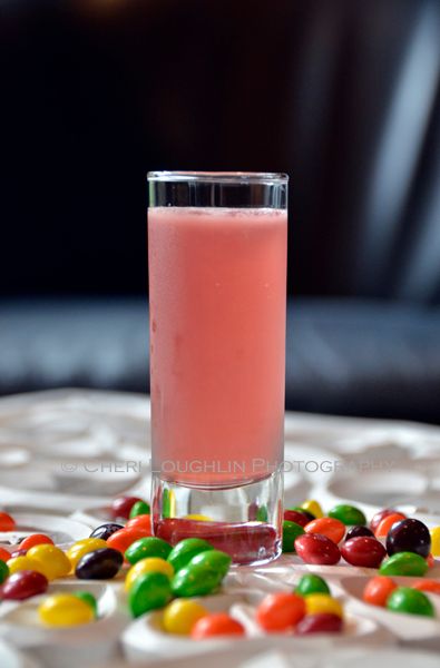 Skittles Shot, Skittles Drink, Alcoholic Shots, Vodka Day, National Vodka Day, Infused Cocktails, Bar Tending, Watermelon Crawl, Candy Shots