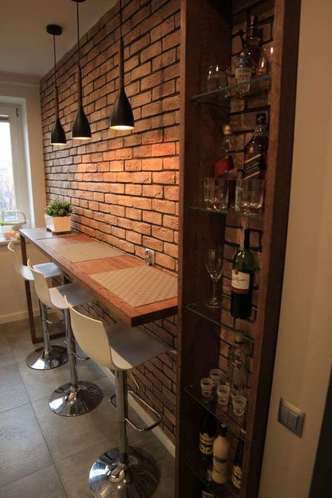 Breakfast Bar Nook Ideas, Mini Cafeteria Ideas, Mini Cafeteria, Game Room Ideas, Pool Table Room, Home Bar Rooms, Bar Sala, Game Room Bar, Coffee Room