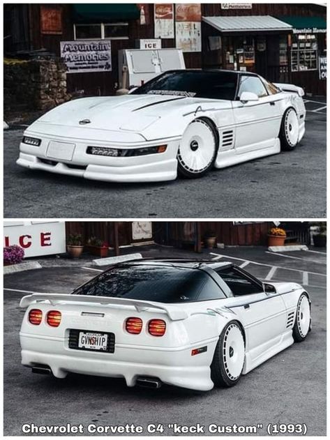 Chopped Cars, Chevrolet Corvette C4, Future Concept Cars, Corvette C4, Car Jokes, Nissan Skyline Gt, Chevy Muscle Cars, Custom Muscle Cars, Old School Cars