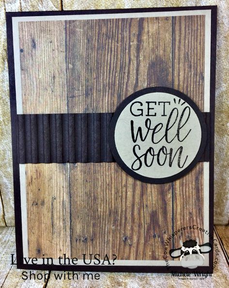 Masculine Get Well Cards, Feel Better Cards, Papercrafting Ideas, Cards For Men, Healing Hugs, Cards Masculine, Boxes Diy, Man Cards, Mens Birthday