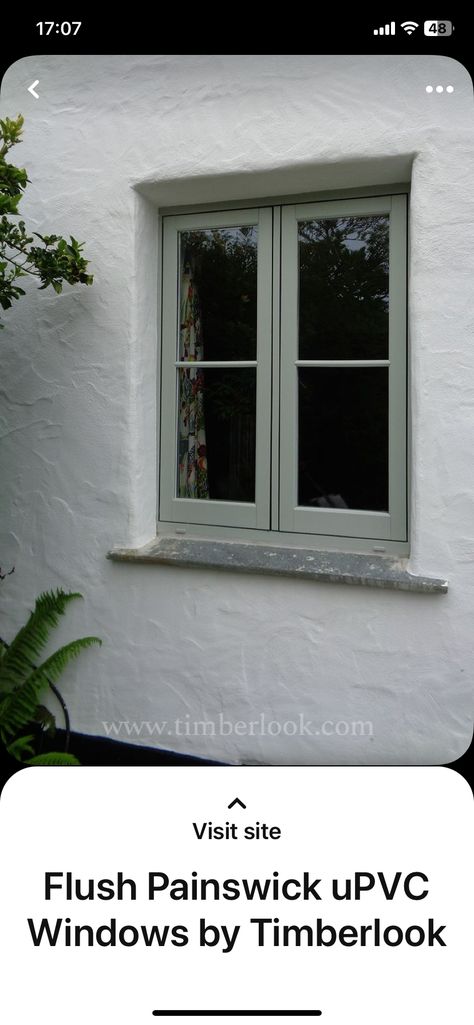 Casement Windows Exterior, Cottage Windows, Timber Windows, Cottage Renovation, Cottage Exterior, House Extension Design, Window Color, Upvc Windows, Cottage Interiors