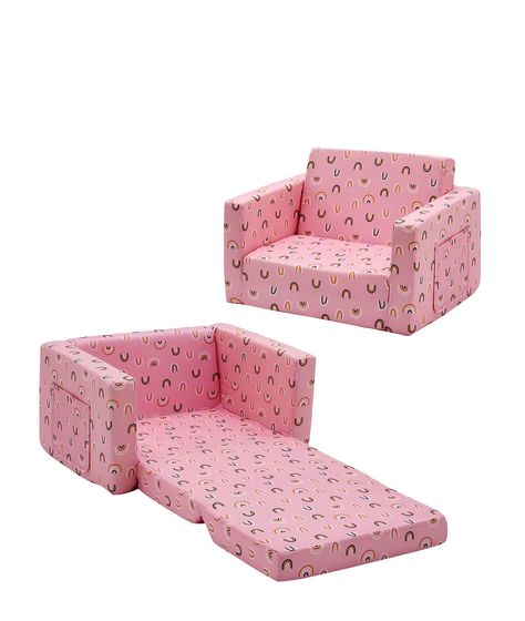 Furniture Children FILP Out Sleeper Convertible Princess Playroom, Kids Sofa Chair, Fold Out Couch, Kids Couch, Sleeper Couch, Washable Slipcovers, Toddler Chair, Kids Sofa, Furniture Kids