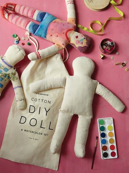 Watercolor Set, Sewing Dolls, Mason Jar Diy, Jar Crafts, Soft Dolls, Doll Sets, Kits For Kids, Sewing Project, Fabric Dolls