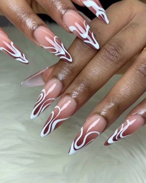 Miracle Nails Inc on Instagram: "WE ACCEPT WALK-INS ONLY 🏠 MIRACLEONNAILS, queens international school, East legon, Accra Ghana @miraclonnails simply does it best * INSTAGRAM: @miracleonnails * #miracleonnails #nails #acrylicnails #instagram #reels #nailsinghana #Nailart #nailhack #gelnails #reelnails #polishnails #almondnails #stilletonails #squarenails #blackwomen #ghanagirls #celebritynails #accranail #nigerianails #ghana #nailsmagazine #blinknails #nailsonfleek #miracleonnails #chromenails and #marbelnails oo#swarovhhskynails #ombrenails #nudenails ⁣ DISCLAIMER: I hereby declare that I do not own the rights to this" French Tips Acrylic Almond, Accra Ghana, Punk Nails, Fancy Nails Designs, Edgy Nails, Dope Nail Designs, Glow Nails, French Acrylic Nails, Short Square Acrylic Nails