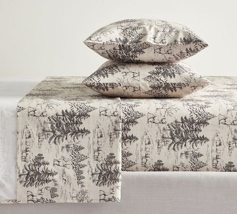 Rustic Forest Percale Sheet Set | Pottery Barn