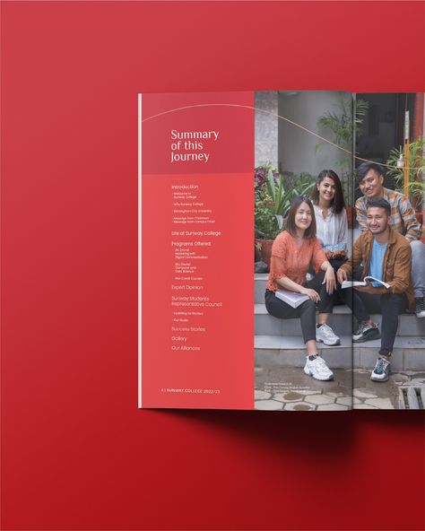 Brochure Design for Sunway College Kathmandu. Proudly Designed in Nepal! Client: Sunway College Kathmandu Location: Nepal Type: Logo and Brochure / Prospectus Design - Ready to elevate your Brand? Connect with us at : FB / insta - @harshadesigns Be.net/harshadesigns WhatsApp - +977 9843466230 mail us at - mail@harshadesigns.com www.harshadesigns.com #logo #corporate #college #university #brochure #digital #medical #school #learning #brochure #technology #business #logodesign #collat... School Brochure Design Ideas, Prospectus Design, University Brochures, College Brochure, School Brochure, Type Logo, School Learning, Brochure Layout, University Life