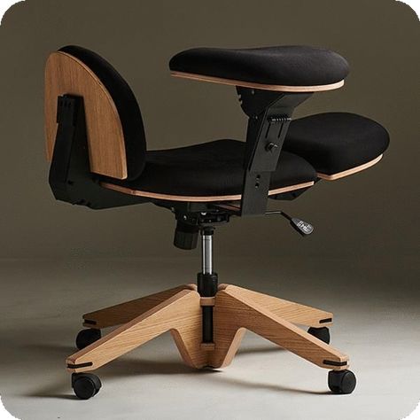 [PaidLink] Beyou Chair - The Transforming Chair With 10 Ways You Can Sit #ergonomicchairdesign Sayl Chair, Wooden Office Chair, Kneeling Chair, Work Chair, Traditional Chairs, Ergonomic Office Chair, Ergonomic Chair, Comfortable Chair, Desk Chair