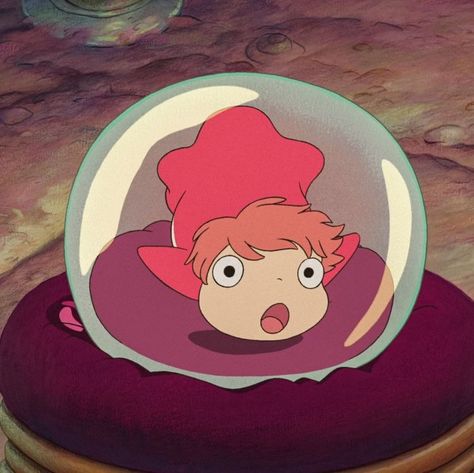 Ponyo Studio Ghibli, Studio Ghibli Ponyo, Ghibli Characters, Personajes Studio Ghibli, Ghibli Tattoo, Studio Ghibli Background, Studio Ghibli Characters, Red Studio, Arte Punk