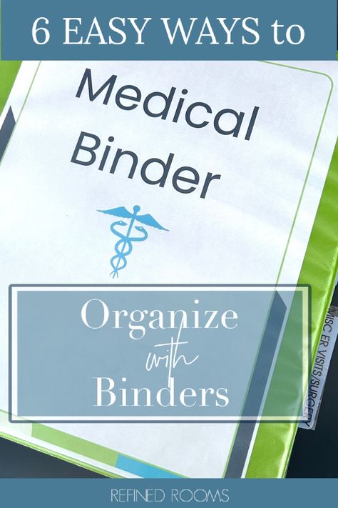 papers organized into a medical binder. Home Binder Organization, Organize School Papers, Organize Receipts, Binder Organization Ideas, Project Binder, Organize Magazines, Organizing Apps, Organize Mail, Meal Planning Binder