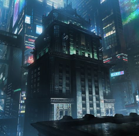 Distopia Art, Cyberpunk Wallpaper, Cyberpunk Cityscape, Art Deco City, Dystopian Aesthetic, Art Cyberpunk, Apocalypse Aesthetic, Dystopian Future, Cyberpunk City