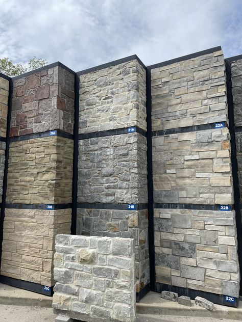 Stone Wall Panels, Exterior Stone, Stone Wall, Wall Paneling, Arch, Decorating Ideas, Dream House, Exterior, Stone