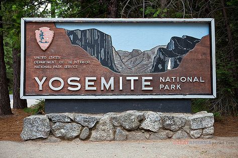 Yosemite National Park in the state of California Yosemite Lodging, Gros Morne, San Jose Airport, Park Signage, Park Entrance, Tuolumne Meadows, Yosemite Park, Yosemite Falls, Entrance Sign