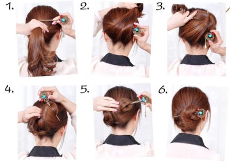 Japanese Hairpin Hairstyle, Japanese Hair Bun, Japanese Bun Hairstyle, Chinese Hairpin Hairstyle, Qipao Hairstyle, Chinese Bun Hairstyle, Hairstick Hairstyles, Japanese Hairstyle Traditional, Hairpin Hairstyle