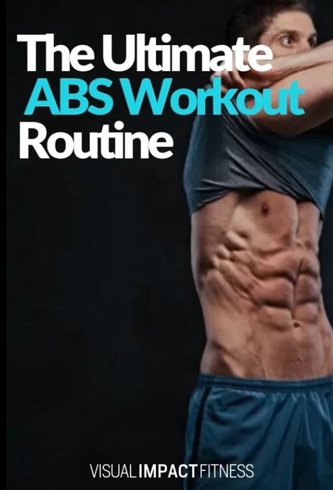 The best abs workout develops the lower abs and upper abs equally. Here are 6 killer ab workouts to turn four pack abs into six pack abs. Ultimate Ab Workout, Six Pack Abs Diet, Fitness Queen, Killer Ab Workouts, Upper Abs, Killer Abs, Workouts For Teens, Abs Training, Best Ab Workout