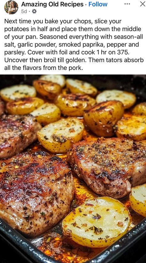 Mexican Pork Chops, Mexican Pork, Pork Chops And Potatoes, Simple Family Meals, Pork Chop Recipes Baked, Pork Chop Dinner, Pork Recipes Easy, Pork Roast Recipes, Supper Recipes