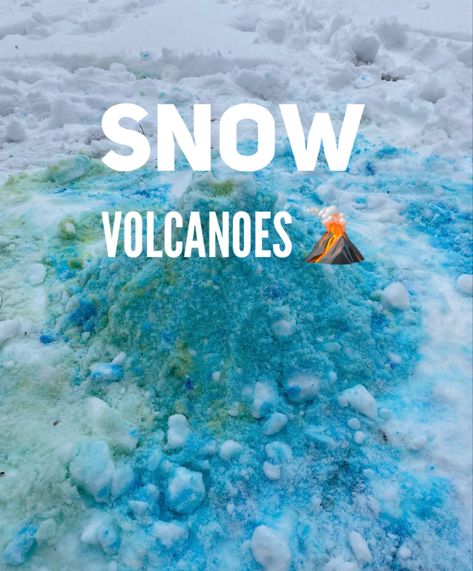 Follow Team OMie as they walk you through how to create your own snow volcanoe Easy Kids Science Experiments, Kids Science Experiments, Science Experiments Kids Easy, Kids Science, Cool Science Experiments, Science Experiment, Science Experiments Kids, Science For Kids, Fun Science