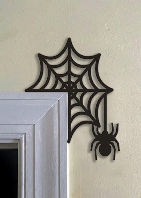 Moldes Halloween, Halloween Stencils, Casa Halloween, Kid Friendly Halloween, Diy Room Decor For Teens, Homemade Halloween Decorations, Adornos Halloween, Halloween Crafts Decorations, Halloween Silhouettes