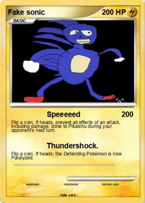 Funny Pokemon Cards, Fake Pokemon Cards, Animal Crossing Villagers, Collectible Trading Cards, Pokemon Funny, Yugioh Cards, Pokemon Cards, Just For Laughs Videos, Sonic