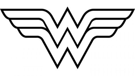 Wonder Woman Tattoos, Wonder Woman Coloring Pages, Villain Tattoo, Wonder Woman Svg, Superhero House, Super Hero Logo, Woman Tattoo Ideas, Encanto Cake Topper, Dr Tattoo