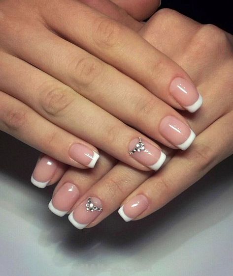 35+ Easy French Nail Design Ideas / #french #nailart #best #nailidea #nail #acrylic #super Unique Cutie Gel Nails Contoh Nail Art, French Nail Polish, Nail Art French, Colored Nail Tips, Manicure Designs, Nail Acrylic, French Tip Nail Designs, French Nail Designs, French Nail