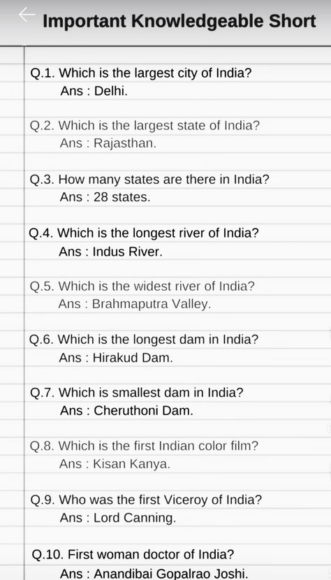 Gk For Competitive Exams, Upsc Exam Questions, General Knowledge Indian, New Things To Learn Ideas, Gk Questions And Answers In English, Cuet Exam, General Knowledge For Kids, Upsc Notes, Ias Study Material