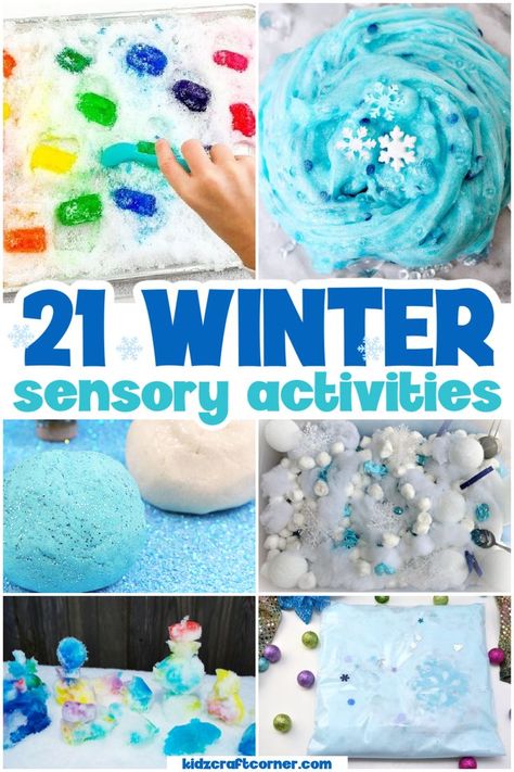 Such fun sensory activities for winter. If you are looking for fun sensory projects these are it. 21 of the best winter sensory activities I have come across. Everything from play snow, snowmen, and so much more. These winter sensory ideas are the perfect way to pass the time this winter. Winter Holiday Activities For Preschoolers, Snow And Ice Sensory Bin, Real Snow Sensory Bin, Sensory Preschool Ideas, Prek 2 Activities, Inside Snow Activities For Toddlers, Winter Activity Kindergarten, Winter Sensory Bags For Toddlers, Winter Sensory Table Ideas For Toddlers