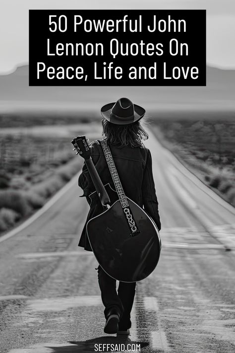 Let these John Lennon quotes inspire your day and influence your thoughts on peace, love, and life.  via @SeffSaid Quotes On Peace, Let It Be Tattoo, Jhon Lennon, John Lennon Quotes, Jordan Quotes, Rain Quotes, Peace Life, Bear Patterns, Life Is What Happens