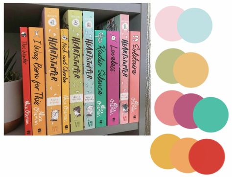 Heartstopper Colors, Heartstopper Color Palette, Alice Oseman Books, Alice Oseman, Fan Book, Color Pallets, Crochet Ideas, Colour Palette, Color Palettes