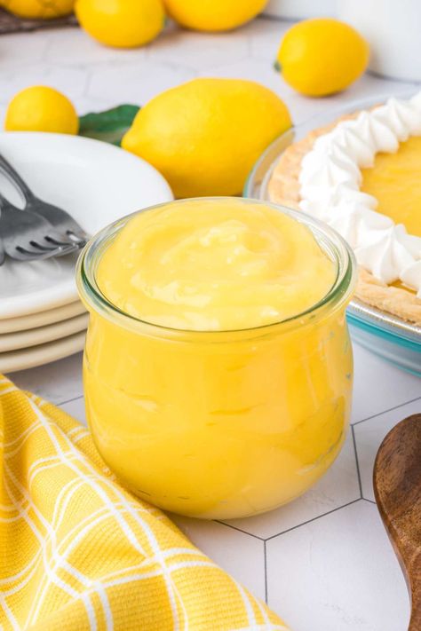 Homemade Lemon Curd, Diy Dessert, Lemon Pie Filling, Coconut Dessert, Lemon Curd Recipe, Curd Recipe, Brownie Desserts, Diy Desserts, Oreo Dessert